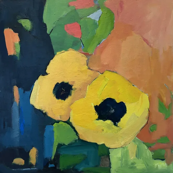 Komposisjon med blomster